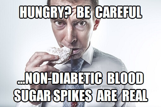 sudden blood sugar spike symptoms