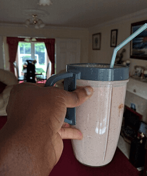 stawberry banana smoothie