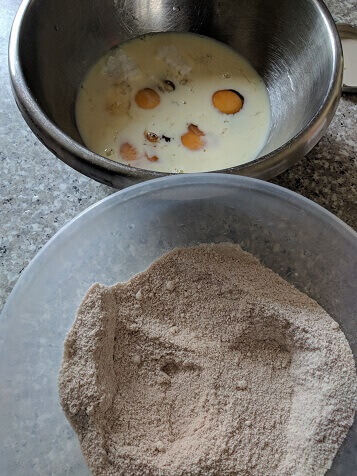 cocnut flour pancakes ingredients