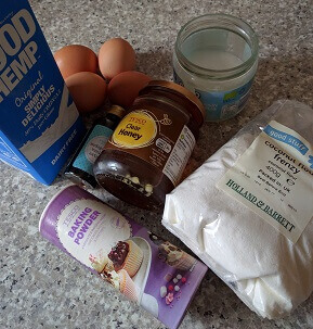 coconut flour pancakes ingredients