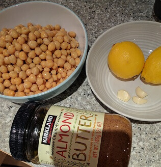 almond butter hummus ingredients
