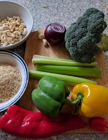 veggie rice ingredients