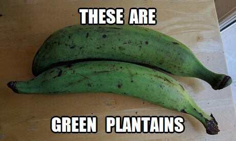 green plantains