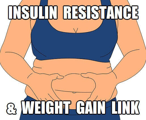 how does insulin resistance cause weight gain