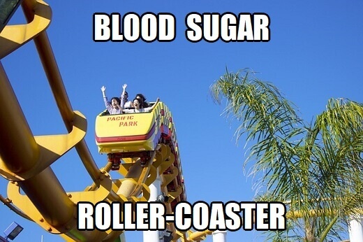 blood sugar roller-coaster