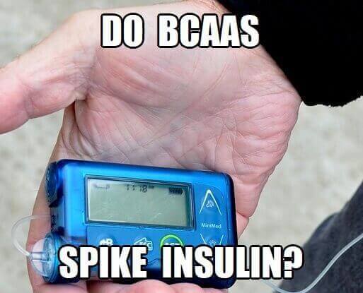 do bcaas spike insulin