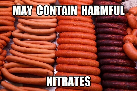 nitrates in meat harmful